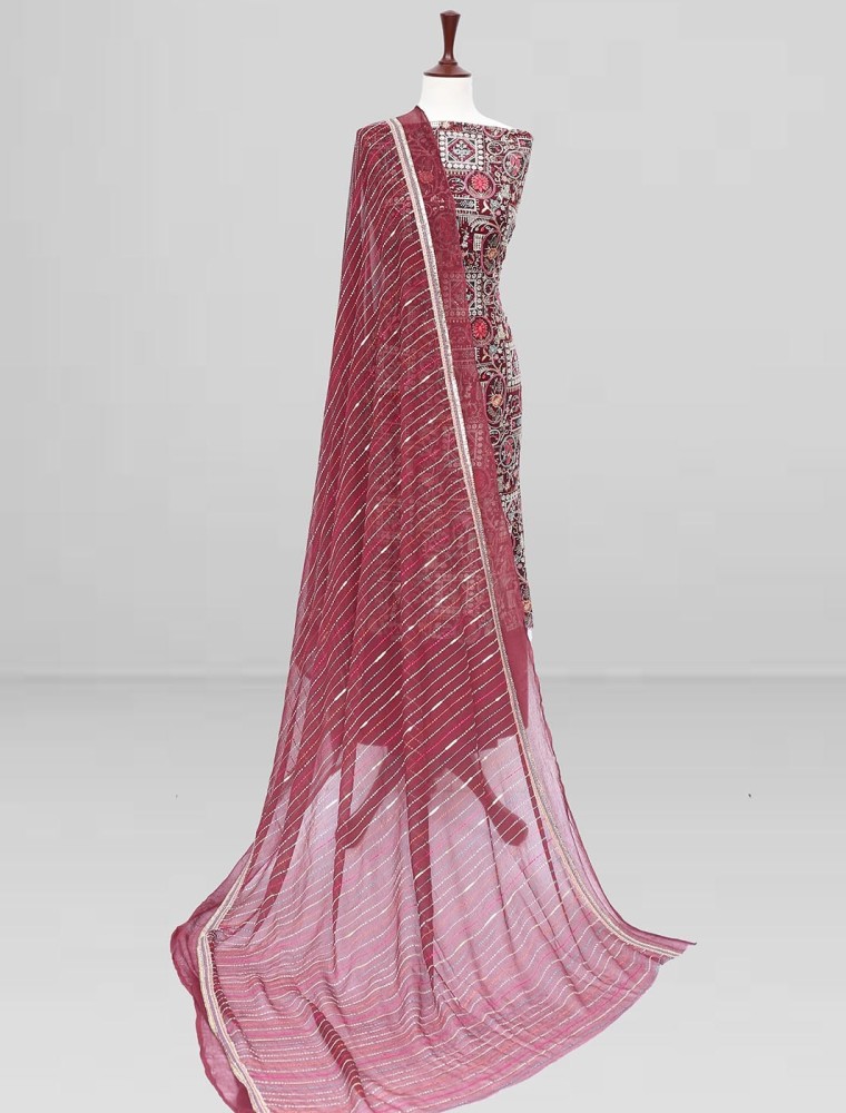 Plum Glittering Elegance