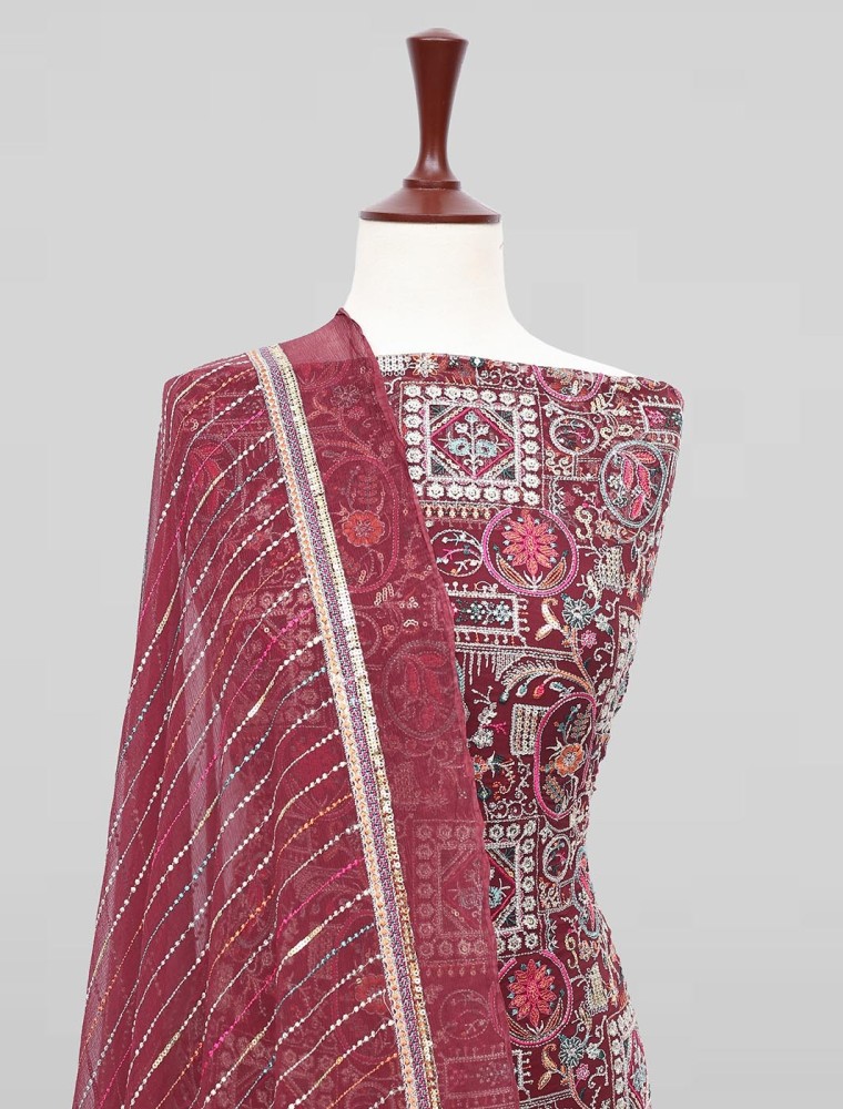 Plum Glittering Elegance