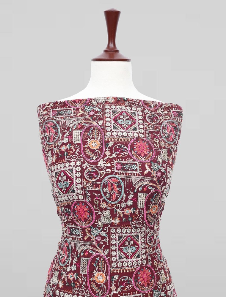 Plum Glittering Elegance